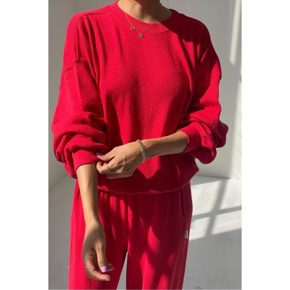 Le Bon Shoppe Pointelle Sweatshirt